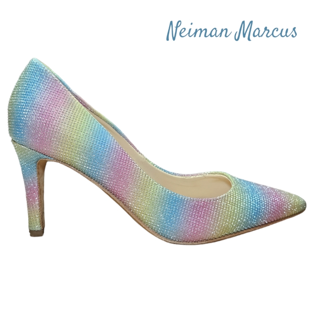 Neiman Marcus Multi-Color Rainbow Heels